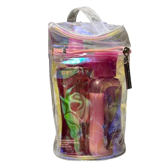 Bath & Body Works RARE 3 Piece Set Be Enchanted Lotion Shower Gel Fragrance Mist - Picture 5 of 7